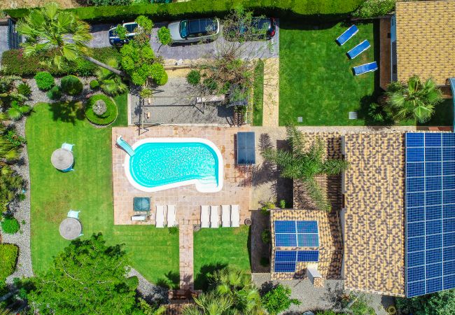 Vistas de esta villa en Alhaurín de la Torre