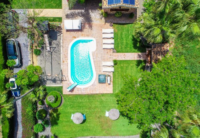 Vistas de esta villa en Alhaurín de la Torre