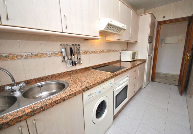 Cocina de este apartamento en Marbella