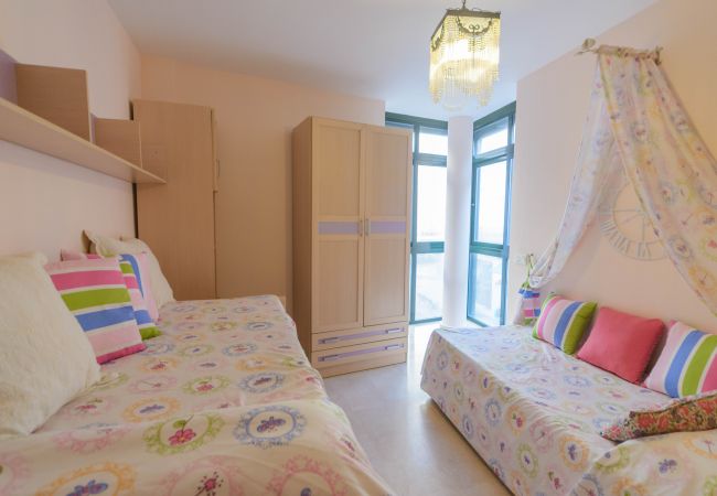 Dormitorio de este apartamento en Fuengirola