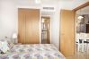 Dormitorio de este apartamento en Fuengirola