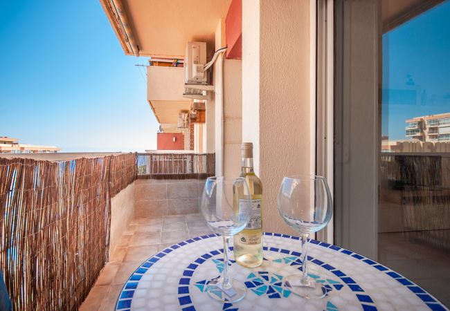 Terraza de este apartamento en Benalmádena