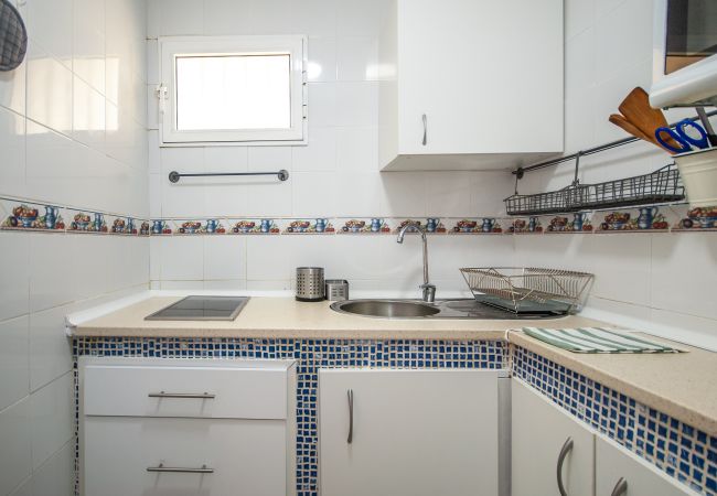 Cocina de este apartamento en Benalmádena