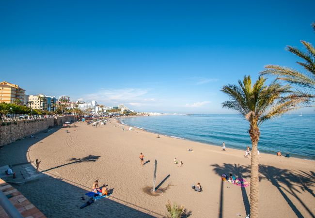 Playa cercana de este apartamento en Benalmádena