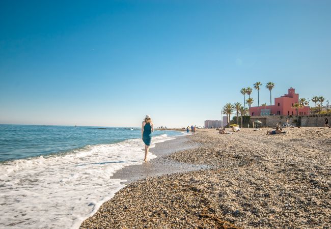 Playa cercana de este apartamento en Benalmádena