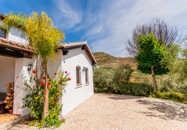 Jardín de esta villa en Alhaurín el Grande