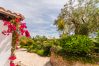 Jardín de esta villa en Alhaurín el Grande