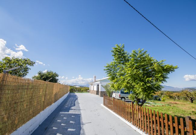 Terraza de esta finca en Alhaurín de la Torre