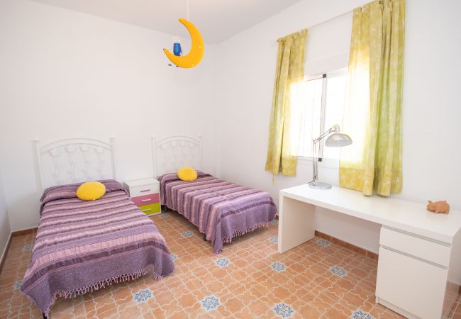 Dormitorio de esta Villa en Cártama