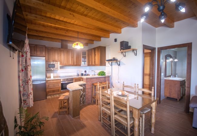 Salón comedor de esta finca en Alhaurín el Grande