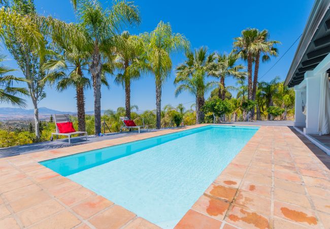 Piscina privada de esta Finca en Alhaurín el Grande