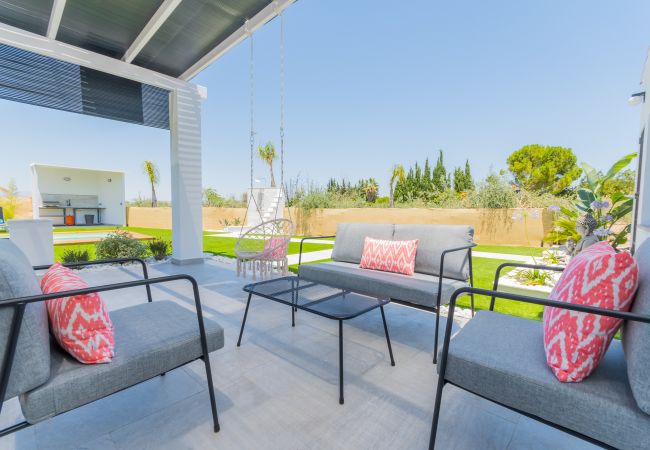 Terraza de esta finca en Alhaurín el Grande