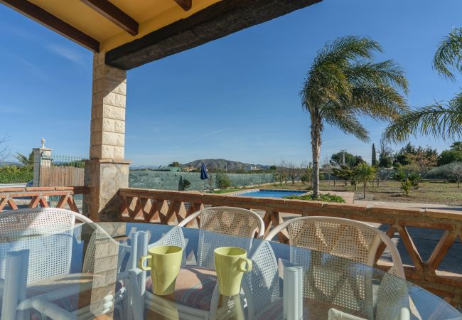 Terrace of this farm in Alhaurín el Grande