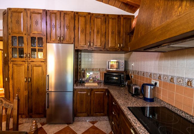 Kitchen of this farm in Alhaurín el Grande