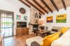 Dining room of this country house in Alhaurín de la Torre