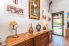 Dining room of this country house in Alhaurín de la Torre