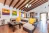 Dining room of this country house in Alhaurín de la Torre