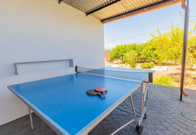 Terrace of this Finca in Alhaurín el Grande