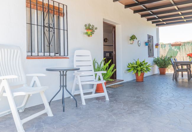 Terrace of this Finca in Alhaurín el Grande