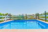 Private pool of this Finca in Alhaurín el Grande