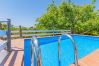 Private pool of this Finca in Alhaurín el Grande