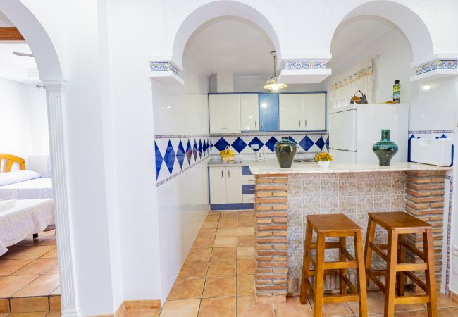 Kitchen of this Finca in Coín