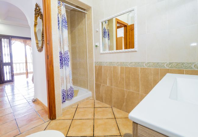 Bathroom of this Finca in Coín