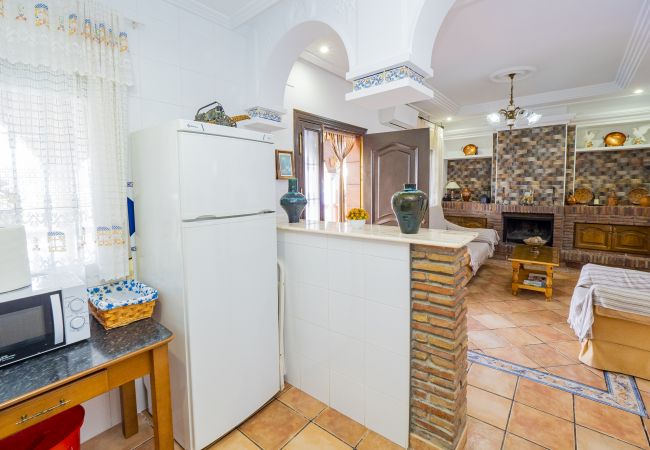 Kitchen of this Finca in Coín