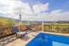 Private pool of this Finca in Coín