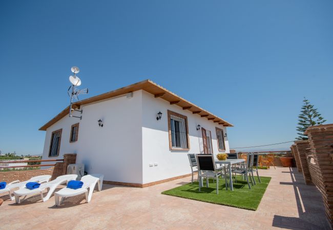 Terrace of this villa in Alhaurín el Grande