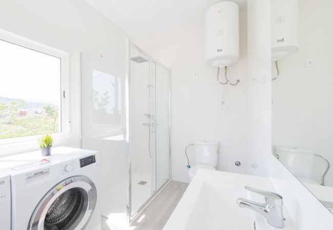 Bathroom of this Villa in Cártama