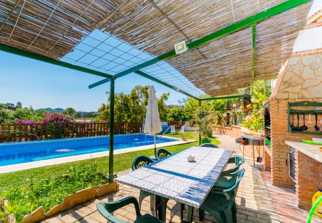 Terrace of this house near El Caminito del Rey