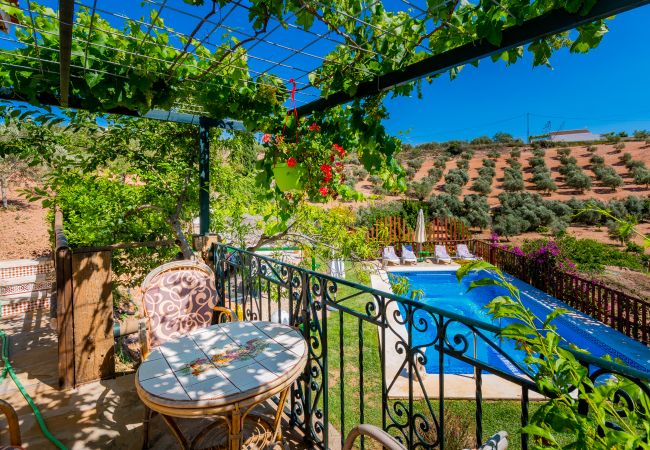 Terrace of this house near El Caminito del Rey