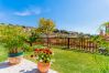 Garden of this house near El Caminito del Rey