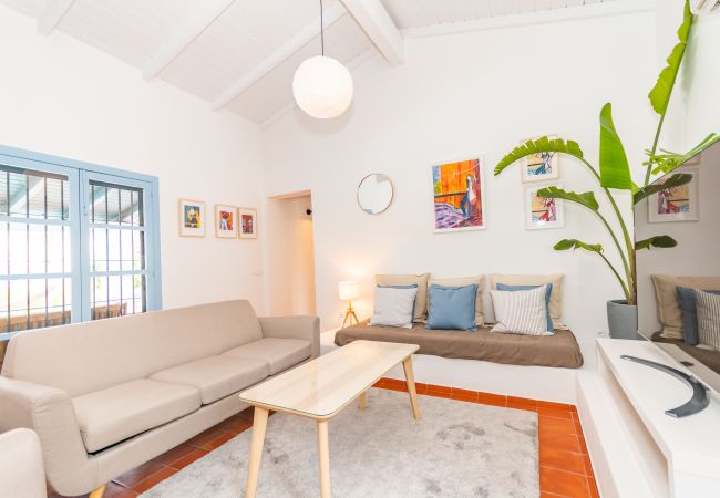 Living room of this farm in Alhaurín el Grande