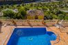 Pool of this house in Sierra Gorda, Coín